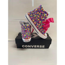 Load image into Gallery viewer, Poppin’ Princess Converse Shoes - Sincere Sentiments
