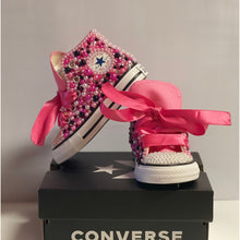 Load image into Gallery viewer, Pretty in Pink Converse Shoes - Sincere Sentiments