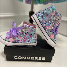 Load image into Gallery viewer, Mermaid Converse Shoes - Sincere Sentiments