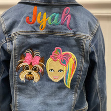 Load image into Gallery viewer, Custom Denim Jacket - Sincere Sentiments