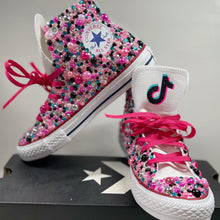Load image into Gallery viewer, Tik Tok Converse Shoes (Adults) - Sincere Sentiments