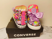 Load image into Gallery viewer, Candy Land Converse Shoes - Sincere Sentiments