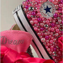 Load image into Gallery viewer, Shades of Pink Converse Shoes - Sincere Sentiments
