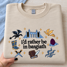 Load image into Gallery viewer, I’d Rather Be in Basgiath Sweatshirt

