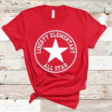 Load image into Gallery viewer, Liberty Elementary Grade Level Tee
