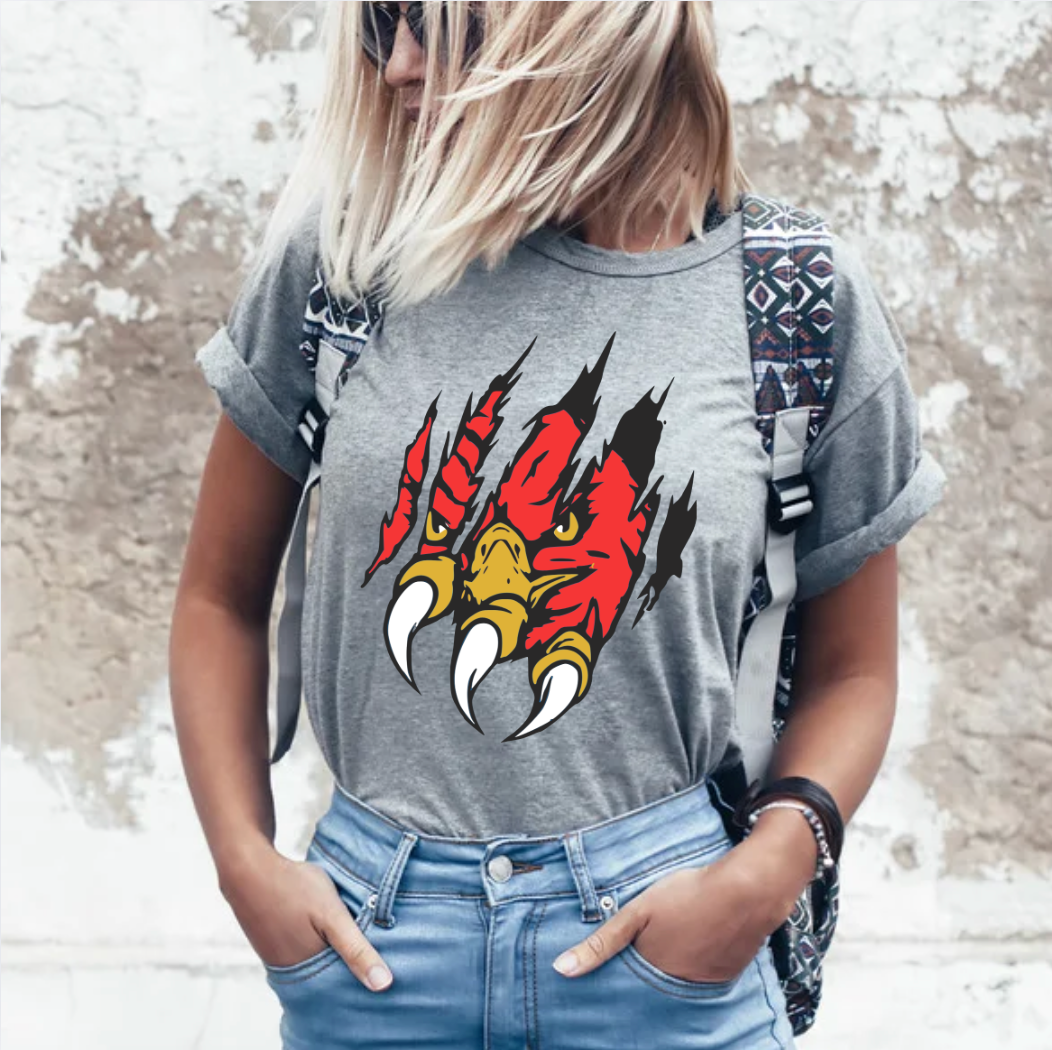 Fighting Redhawk Tee