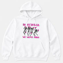 Load image into Gallery viewer, Skeleton Support Sweatshirt | White | pullover hoodie
