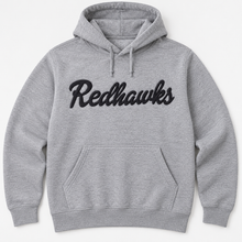 Load image into Gallery viewer, Redhawk Puff Hoodie in gray
