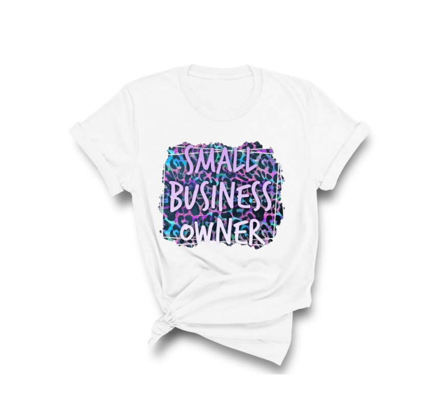 Small Business Owner Glam Tee - Sincere Sentiments