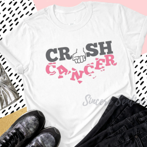 Crush Cancer Tee - Sincere Sentiments
