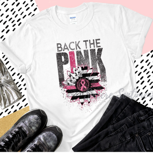 Back the Pink Tee - Sincere Sentiments