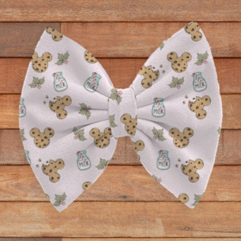 Milk & Mickey Cookies Bow - Sincere Sentiments