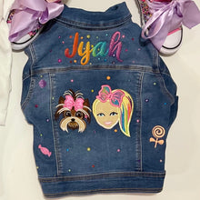 Load image into Gallery viewer, Custom Denim Jacket - Sincere Sentiments

