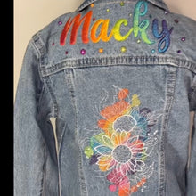 Load image into Gallery viewer, Adults Custom Denim Jacket - Sincere Sentiments
