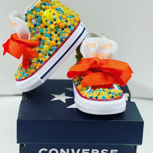 Tweety Bird Converse Shoes - Sincere Sentiments